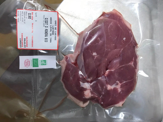 GIGOT D AGNEAU BIO DE LOZERE tranché (180g) GAEC DE LUEYSSE